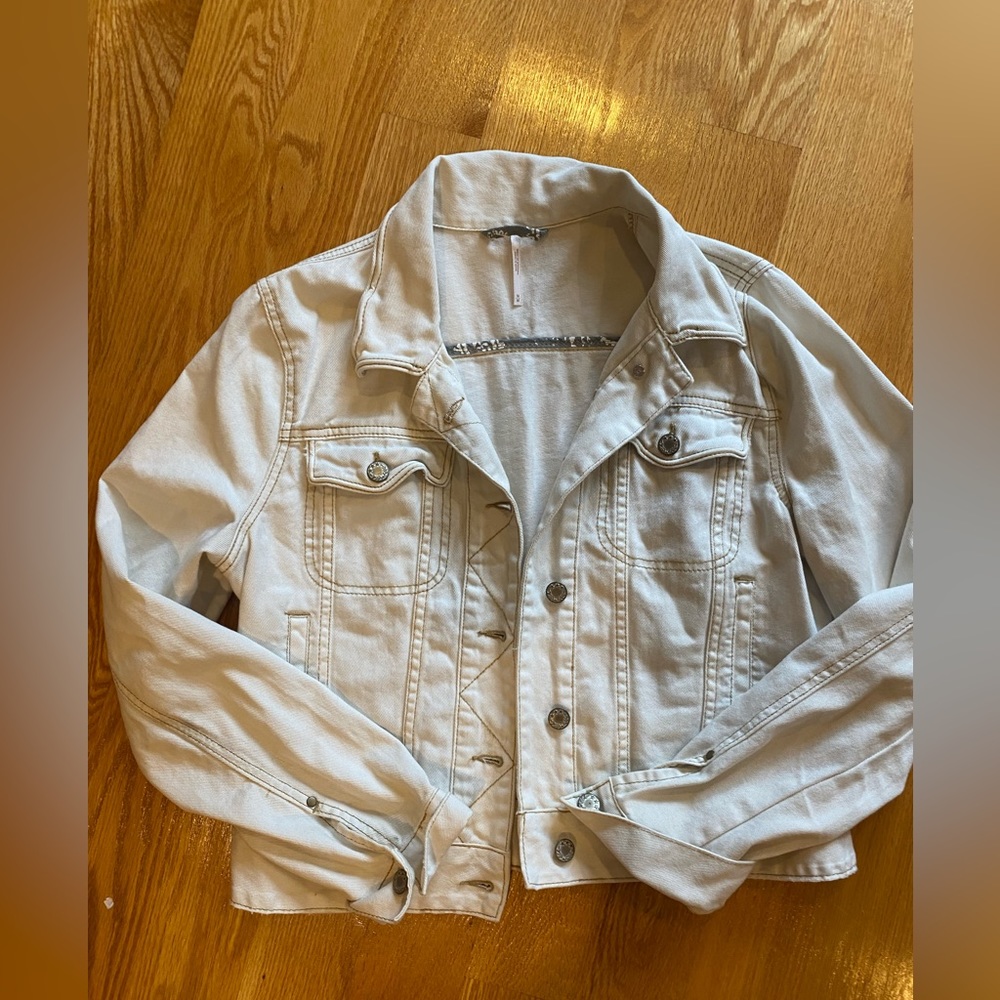 Free People Jean Jacket - medium